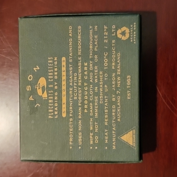 Vintage Jason Coasters Set of 6 Van Gogh - Picture 10 of 11